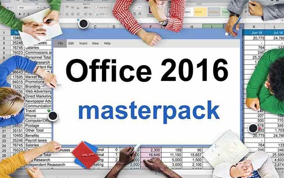 Pack 5 cursos en línea Office 2016