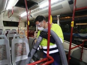 Curso online de Limpieza y Desinfección del Transporte Público por Carretera